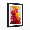 Círculos cálidos  - DIEGO D L | Cuadro decorativo de Canvas Lab