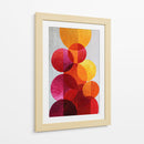 Círculos cálidos  - DIEGO D L | Cuadro decorativo de Canvas Lab