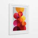 Círculos cálidos  - DIEGO D L | Cuadro decorativo de Canvas Lab