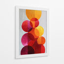 Círculos cálidos  - DIEGO D L | Cuadro decorativo de Canvas Lab
