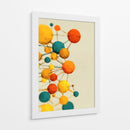 Enlaces coloridos - DIEGO D L | Cuadro decorativo de Canvas Lab