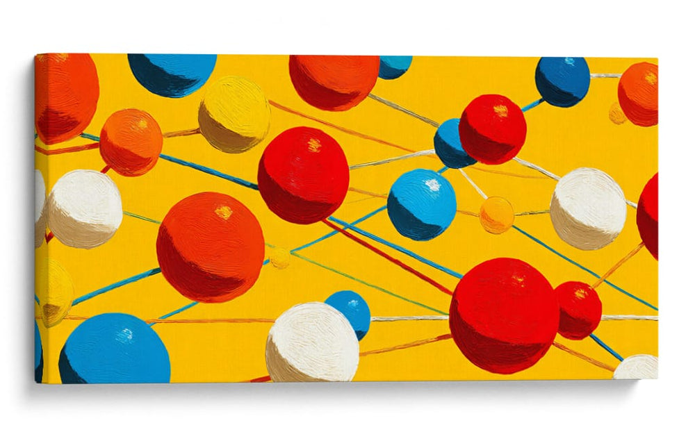 Globos bicolores  - DIEGO D L | Cuadro decorativo de Canvas Lab
