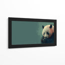 Panda verde - DIEGO D L | Cuadro decorativo de Canvas Lab