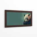 Panda verde - DIEGO D L | Cuadro decorativo de Canvas Lab