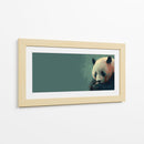 Panda verde - DIEGO D L | Cuadro decorativo de Canvas Lab