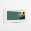 Panda verde - DIEGO D L | Cuadro decorativo de Canvas Lab