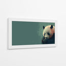 Panda verde - DIEGO D L | Cuadro decorativo de Canvas Lab