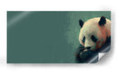 Panda verde - DIEGO D L | Cuadro decorativo de Canvas Lab