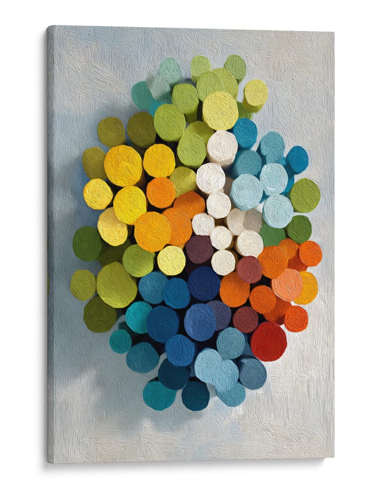 Paletas de colores - DIEGO D L | Cuadro decorativo de Canvas Lab
