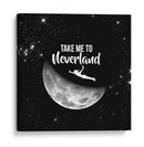 Take me to Neverland | Cuadro decorativo de Canvas Lab