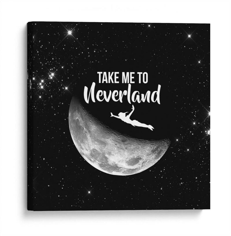 Take me to Neverland | Cuadro decorativo de Canvas Lab