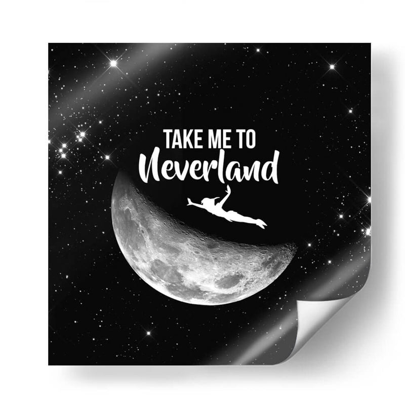 Take me to Neverland | Cuadro decorativo de Canvas Lab