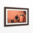 Cafe naranja - DIEGO D L | Cuadro decorativo de Canvas Lab
