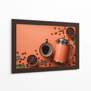 Cafe naranja - DIEGO D L | Cuadro decorativo de Canvas Lab