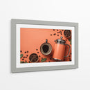 Cafe naranja - DIEGO D L | Cuadro decorativo de Canvas Lab