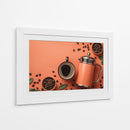 Cafe naranja - DIEGO D L | Cuadro decorativo de Canvas Lab