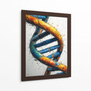 Doble Hélice  - DIEGO D L | Cuadro decorativo de Canvas Lab