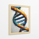 Doble Hélice  - DIEGO D L | Cuadro decorativo de Canvas Lab