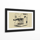 Dibujo técnico cafetera  - DIEGO D L | Cuadro decorativo de Canvas Lab