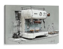 Cafetera simple - DIEGO D L | Cuadro decorativo de Canvas Lab