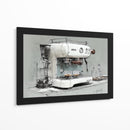 Cafetera simple - DIEGO D L | Cuadro decorativo de Canvas Lab