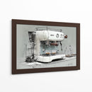 Cafetera simple - DIEGO D L | Cuadro decorativo de Canvas Lab