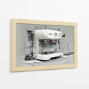 Cafetera simple - DIEGO D L | Cuadro decorativo de Canvas Lab