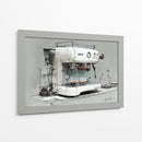 Cafetera simple - DIEGO D L | Cuadro decorativo de Canvas Lab