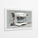 Cafetera simple - DIEGO D L | Cuadro decorativo de Canvas Lab
