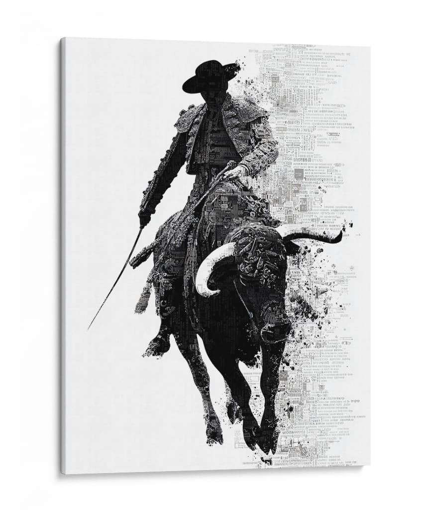 Toros - DIEGO D L | Cuadro decorativo de Canvas Lab