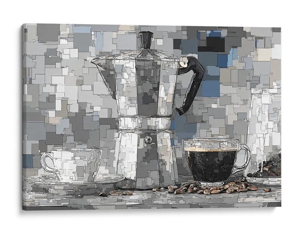 Gris en cafe - DIEGO D L | Cuadro decorativo de Canvas Lab