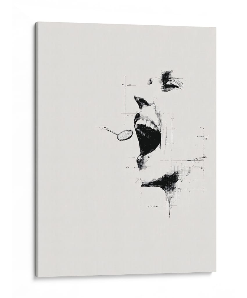 Consulta dental - DIEGO D L | Cuadro decorativo de Canvas Lab