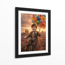 “Alegría sobre la ciudad “ - OctavioStudio88 | Cuadro decorativo de Canvas Lab