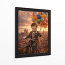 “Alegría sobre la ciudad “ - OctavioStudio88 | Cuadro decorativo de Canvas Lab