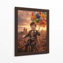 “Alegría sobre la ciudad “ - OctavioStudio88 | Cuadro decorativo de Canvas Lab