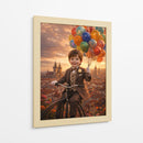 “Alegría sobre la ciudad “ - OctavioStudio88 | Cuadro decorativo de Canvas Lab