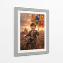 “Alegría sobre la ciudad “ - OctavioStudio88 | Cuadro decorativo de Canvas Lab