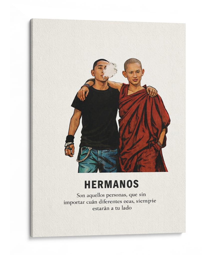 HERMANOS - OctavioStudio88 | Cuadro decorativo de Canvas Lab