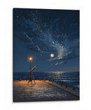 Noche de estrellas - DIEGO D L | Cuadro decorativo de Canvas Lab