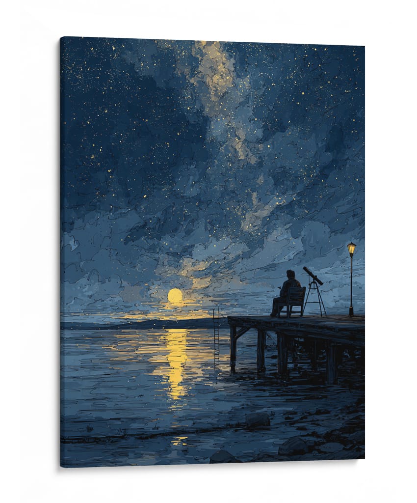 Luna - DIEGO D L | Cuadro decorativo de Canvas Lab