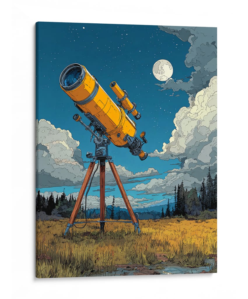 Cielos nocturnos  - DIEGO D L | Cuadro decorativo de Canvas Lab