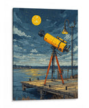 Muelle lunar - DIEGO D L | Cuadro decorativo de Canvas Lab