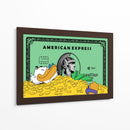 Scrooge Amex Green - Khevth Art | Cuadro decorativo de Canvas Lab