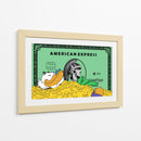 Scrooge Amex Green - Khevth Art | Cuadro decorativo de Canvas Lab