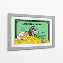 Scrooge Amex Green - Khevth Art | Cuadro decorativo de Canvas Lab