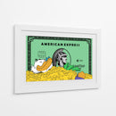 Scrooge Amex Green - Khevth Art | Cuadro decorativo de Canvas Lab