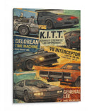 Carros retro colage  - OctavioStudio88 | Cuadro decorativo de Canvas Lab