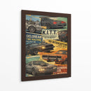 Carros retro colage  - OctavioStudio88 | Cuadro decorativo de Canvas Lab