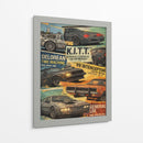 Carros retro colage  - OctavioStudio88 | Cuadro decorativo de Canvas Lab