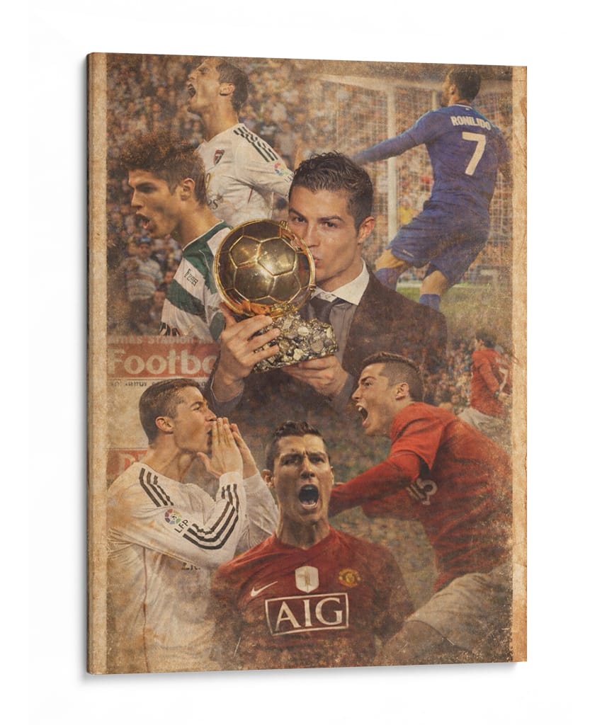 “Del Sueño a la Gloria” - OctavioStudio88 | Cuadro decorativo de Canvas Lab